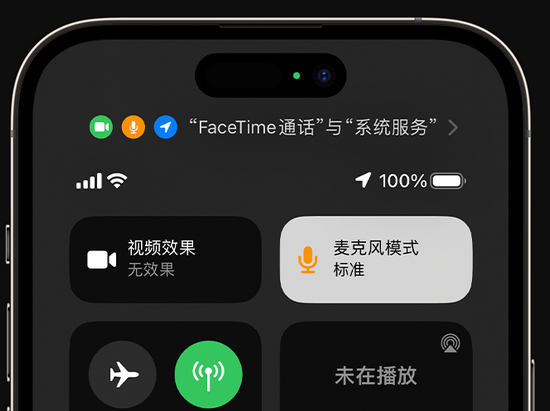 通河苹果授权维修网点分享iPhone在通话时让你的声音更清晰 