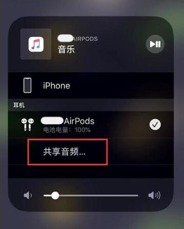 通河苹果14音频维修点分享iPhone14音频共享设置方法 